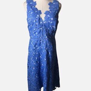 Vineyard Vines Blue Derby Lace Dress